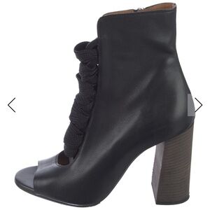 Chloe Elegant Black Ankle Boots